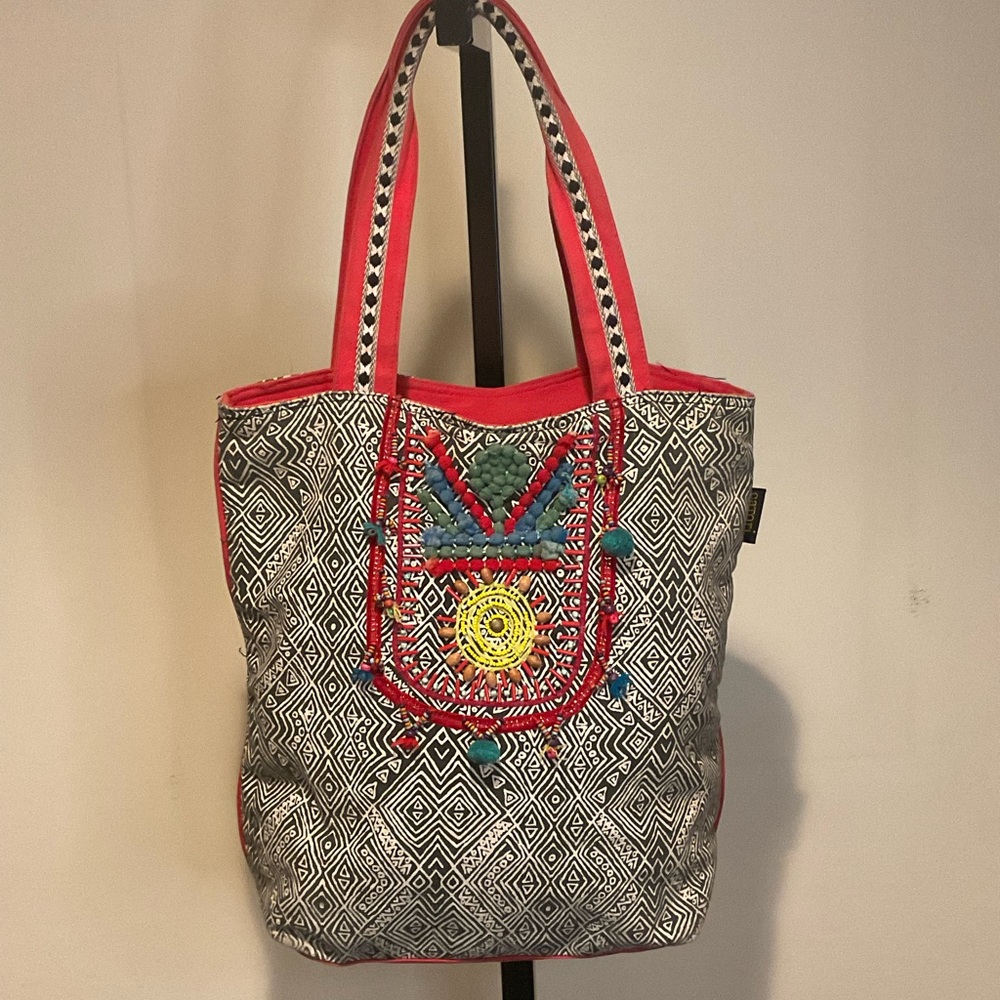 CATORI HIPPIE BOHO TOTE BAG 14 x 15